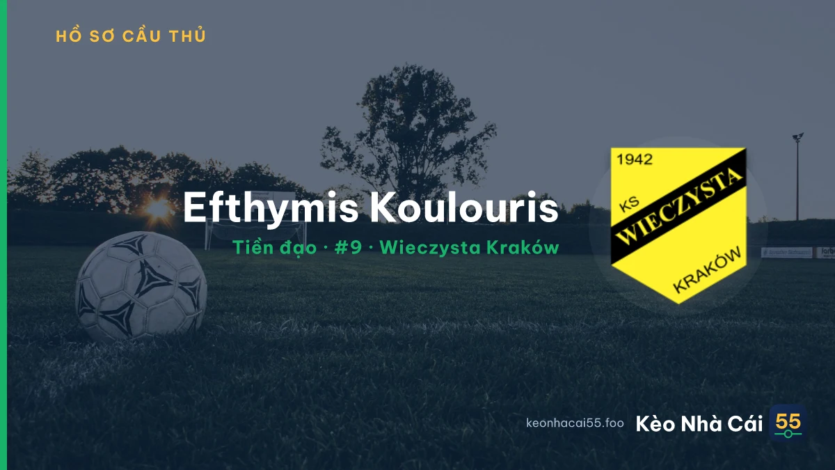 Efthymis Koulouris — Wieczysta Kraków