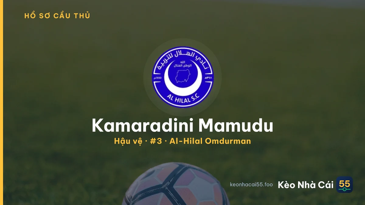 Kamaradini Mamudu — Al-Hilal Omdurman