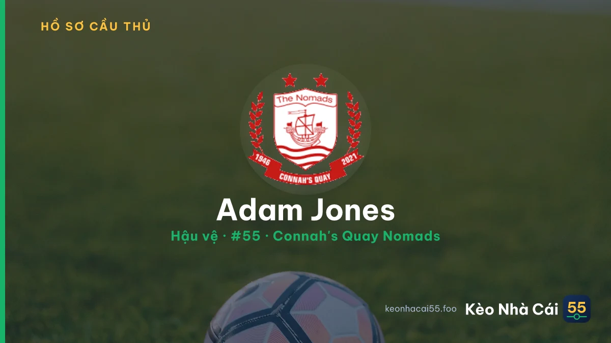 Adam Jones — Connah's Quay Nomads