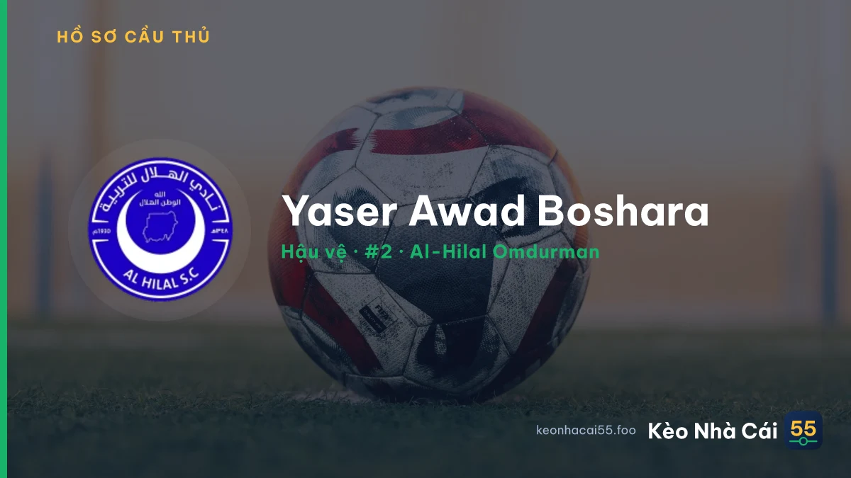 Yaser Awad Boshara — Al-Hilal Omdurman