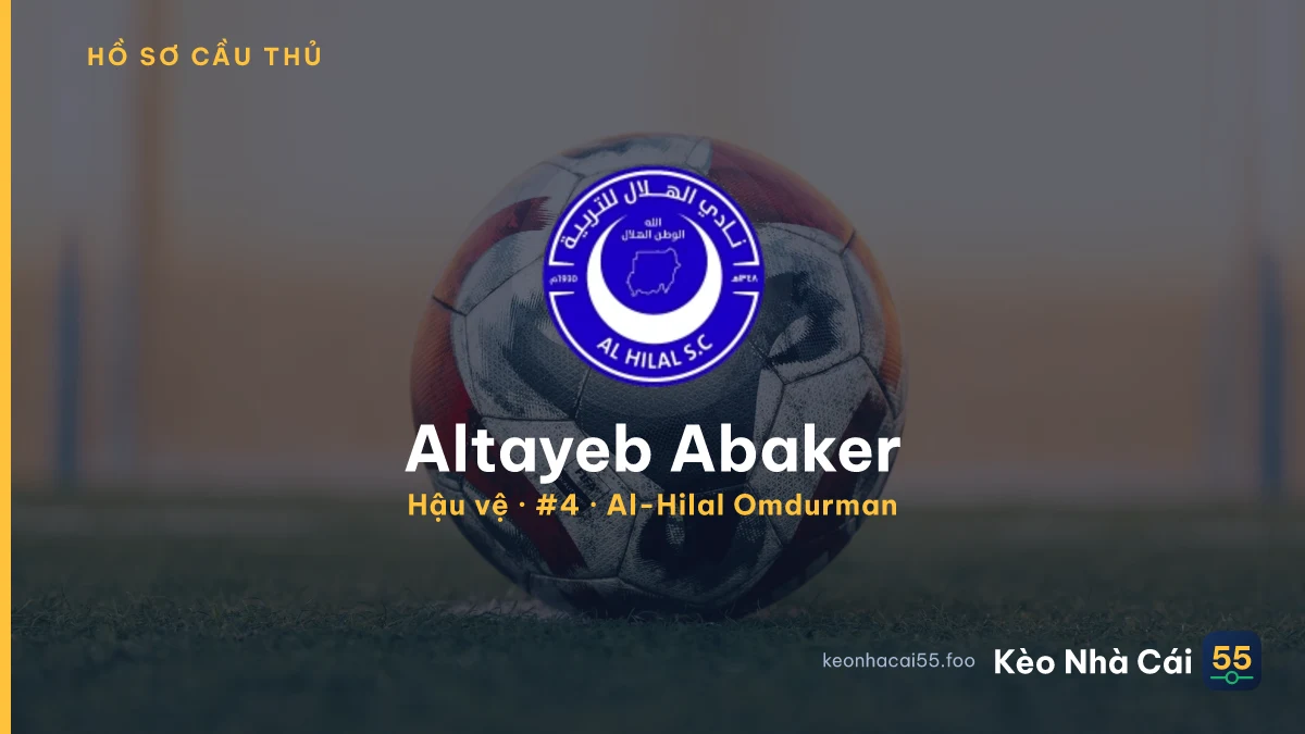 Altayeb Abaker — Al-Hilal Omdurman