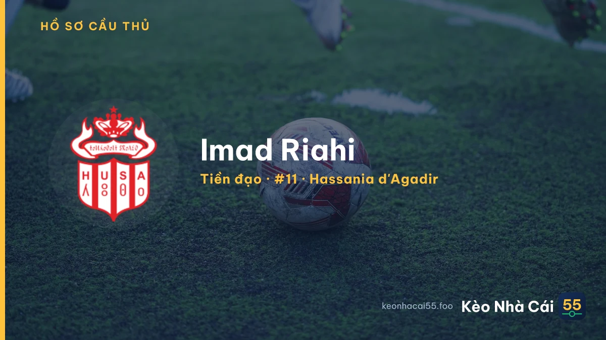 Imad Riahi — Hassania d'Agadir