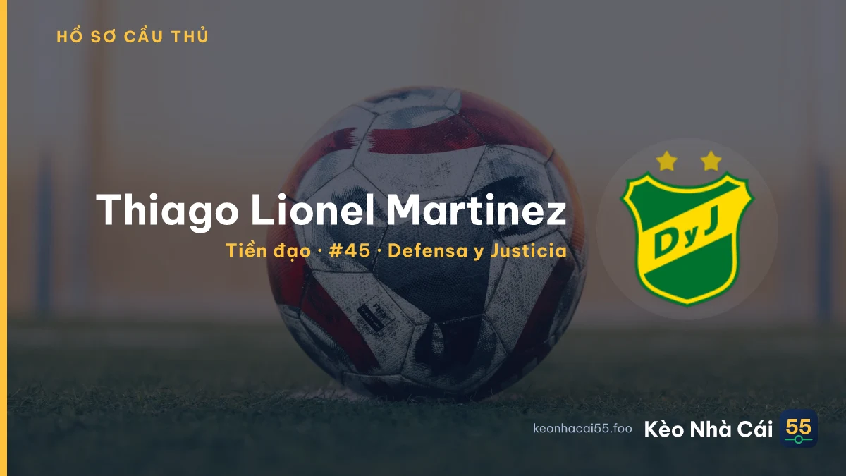 Thiago Lionel Martinez — Defensa y Justicia