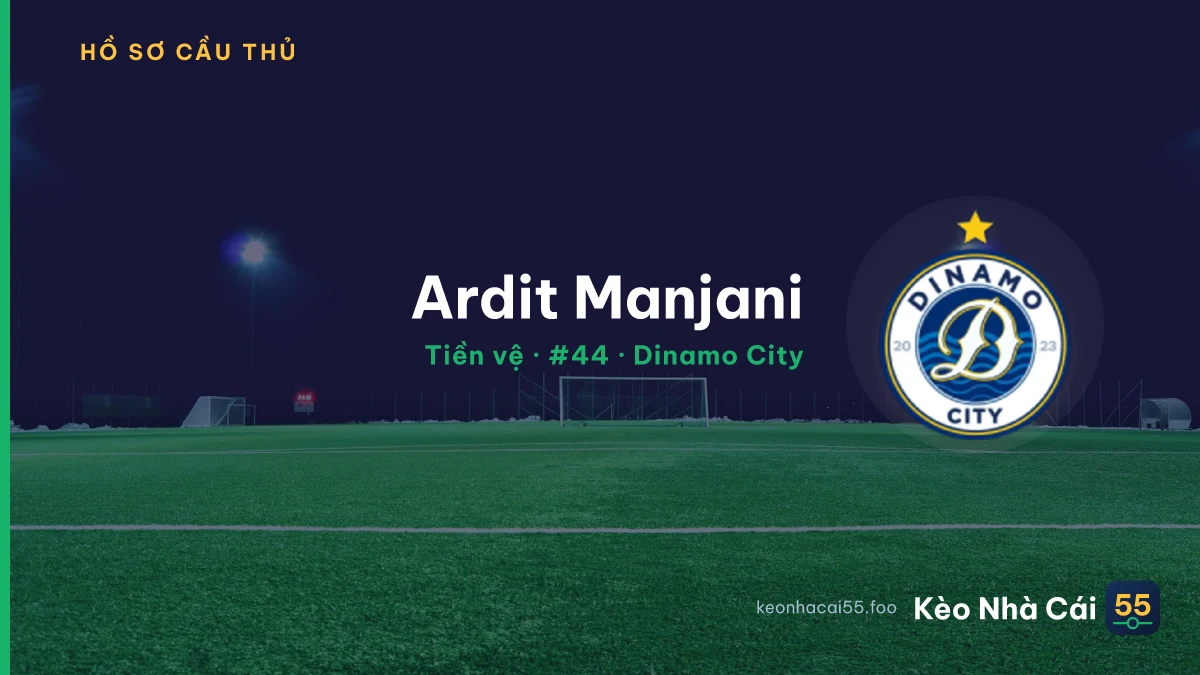 Ardit Manjani — Dinamo City