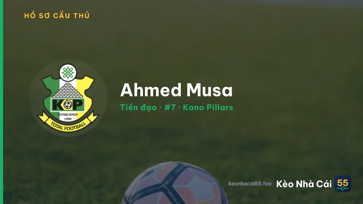 Ahmed Musa — Kano Pillars
