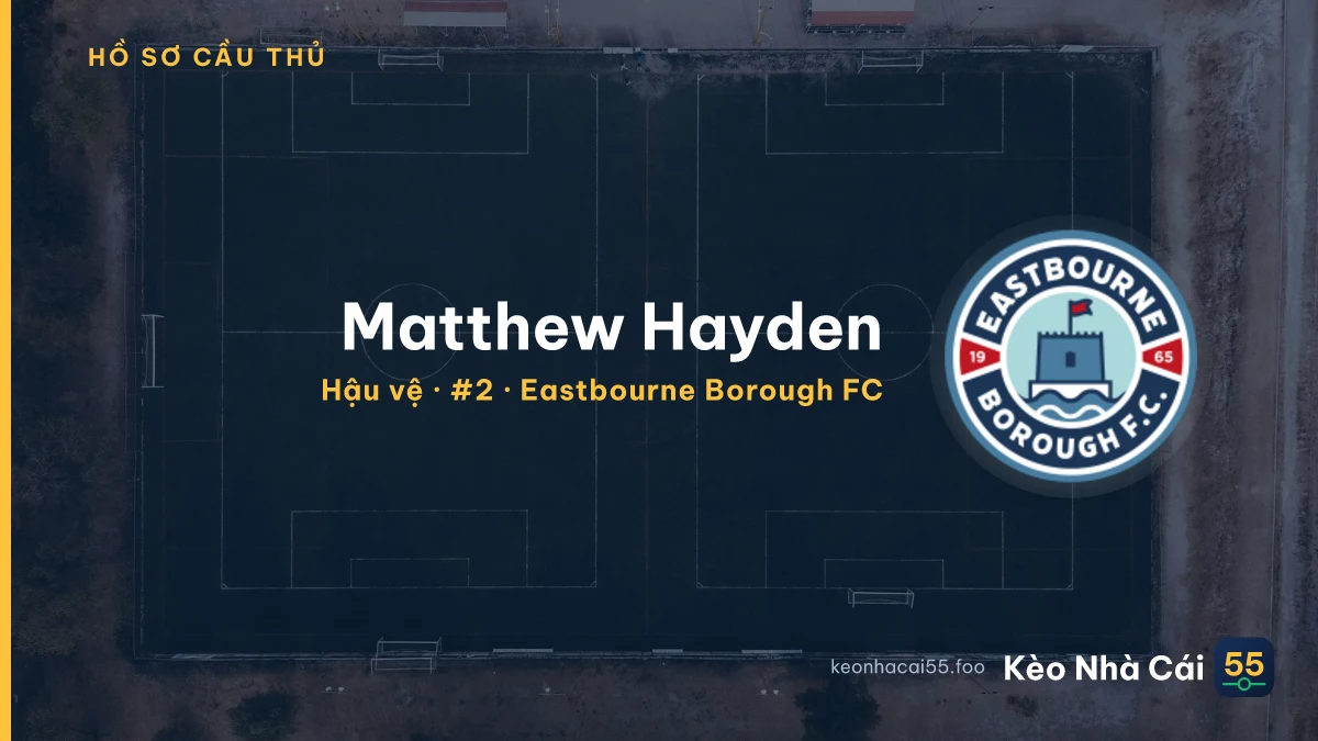 Matthew Hayden — Eastbourne Borough FC