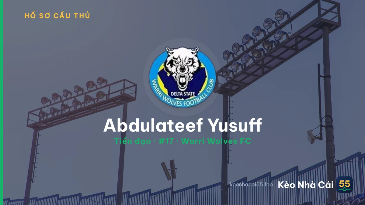 Abdulateef Yusuff — Warri Wolves FC