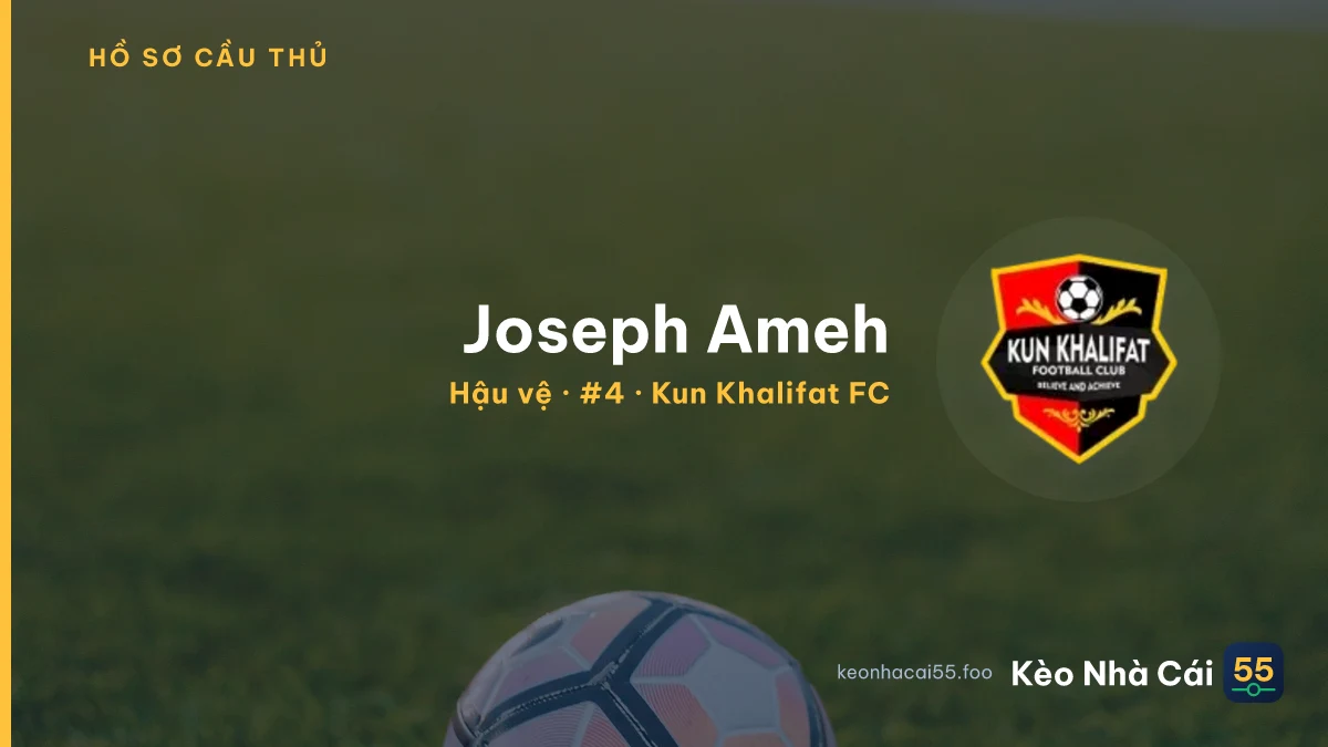 Joseph Ameh — Kun Khalifat FC