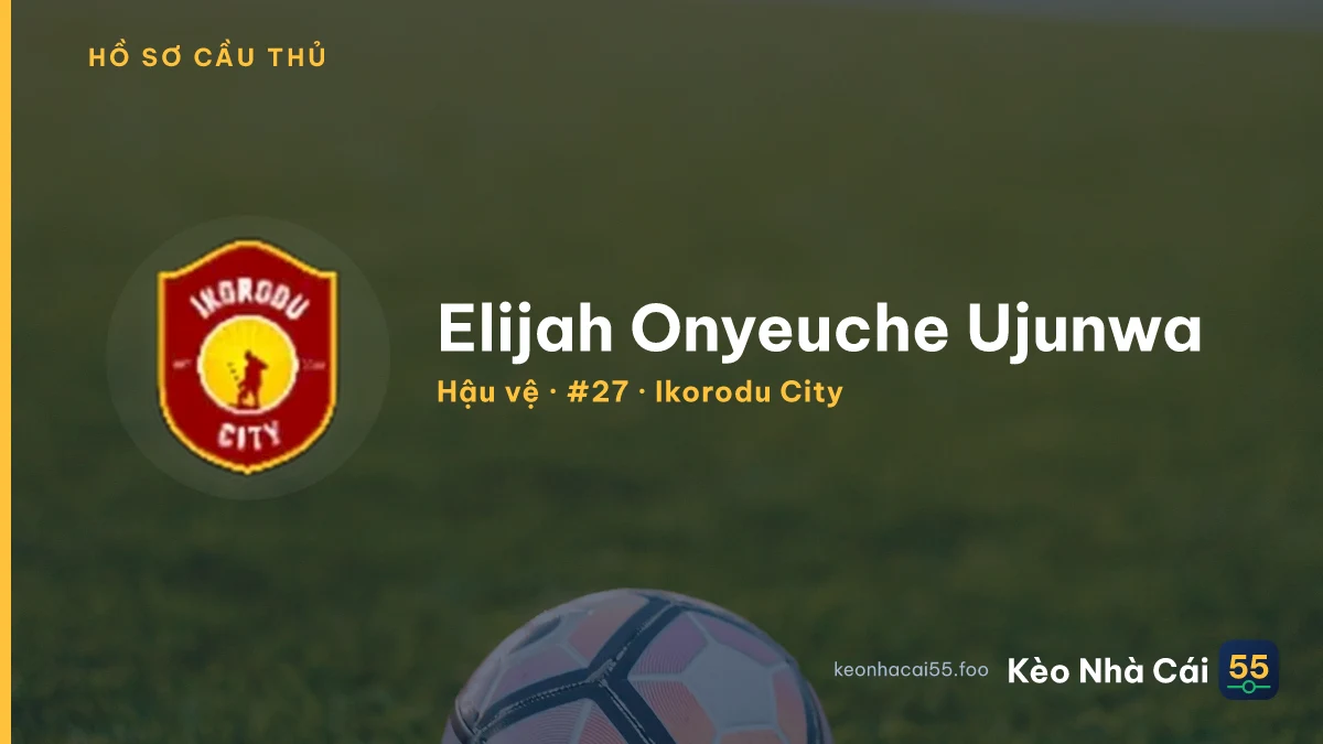 Elijah Onyeuche Ujunwa — Ikorodu City