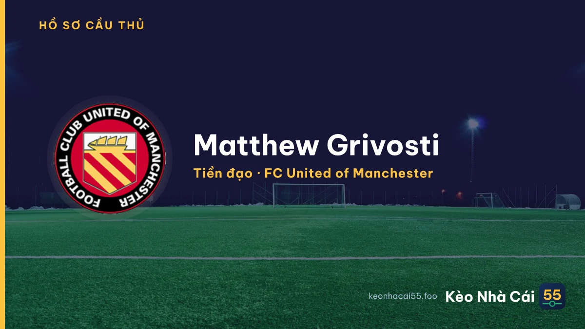 Matthew Grivosti — FC United of Manchester