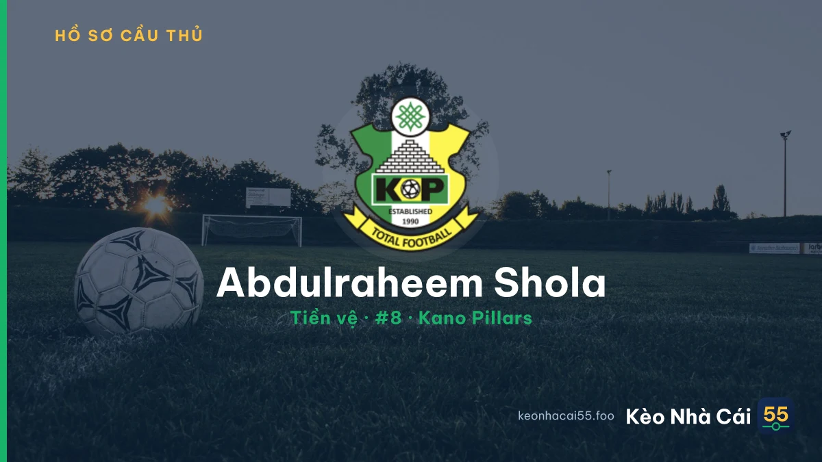 Abdulraheem Shola — Kano Pillars
