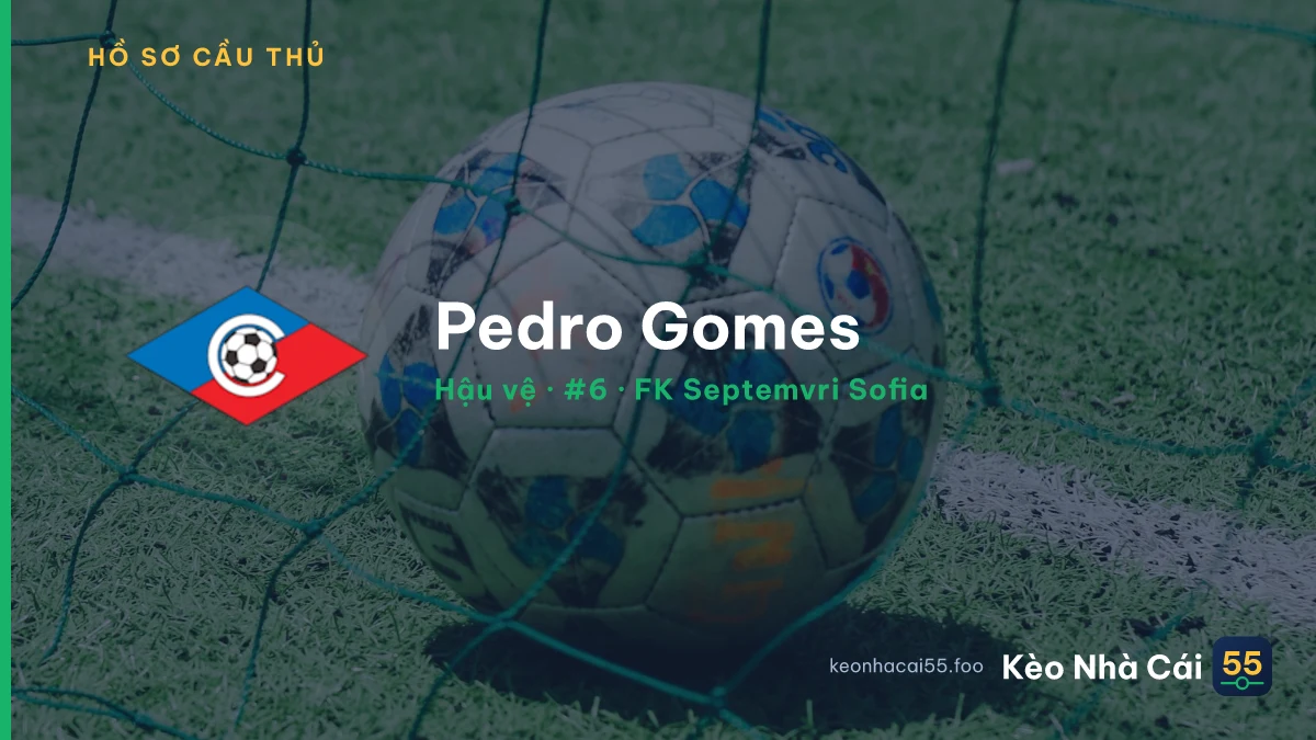 Pedro Gomes — FK Septemvri Sofia