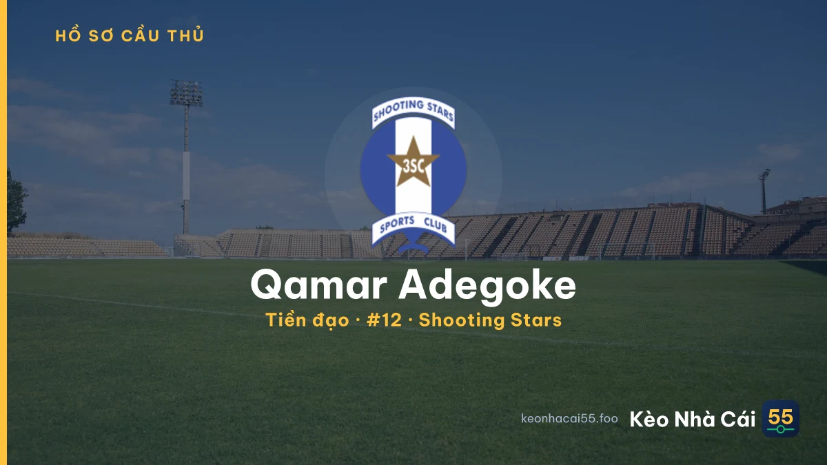 Qamar Adegoke — Shooting Stars