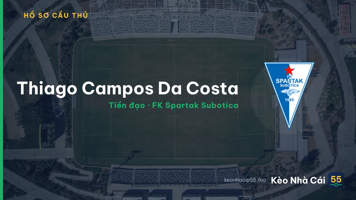Thiago Campos Da Costa — FK Spartak Subotica