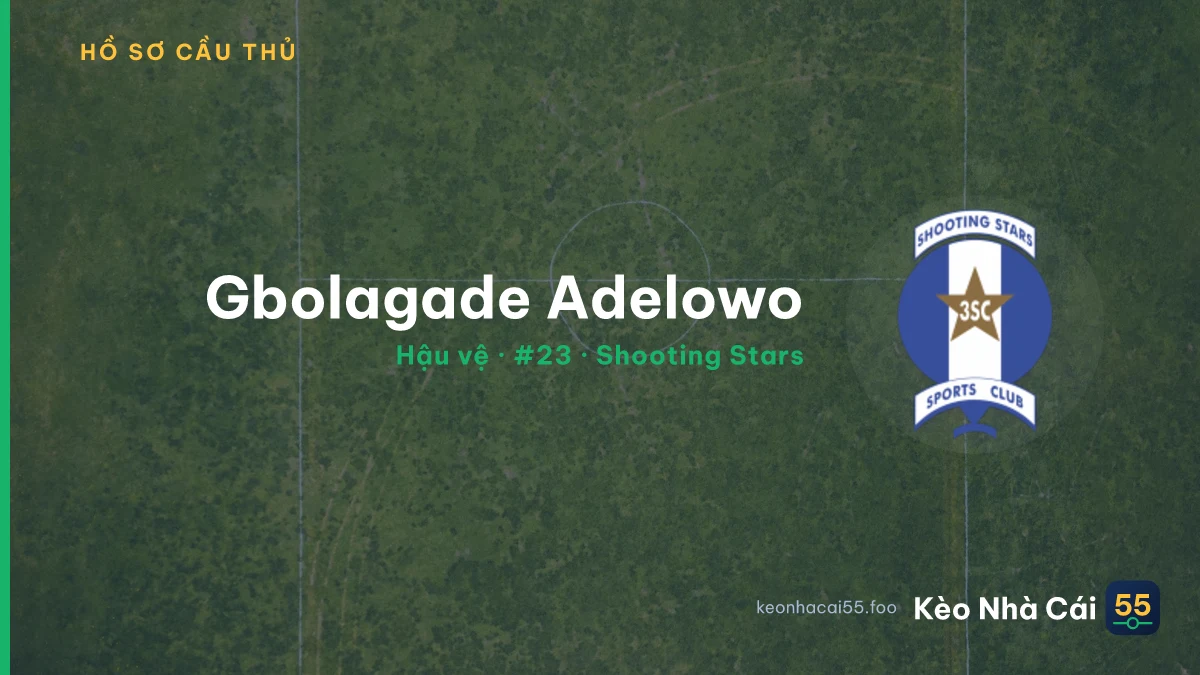 Gbolagade Adelowo — Shooting Stars