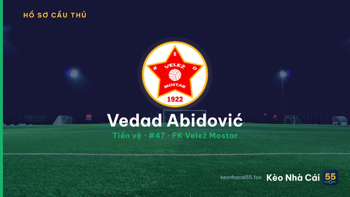 Vedad Abidović — FK Velež Mostar