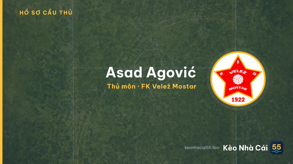 Asad Agović — FK Velež Mostar
