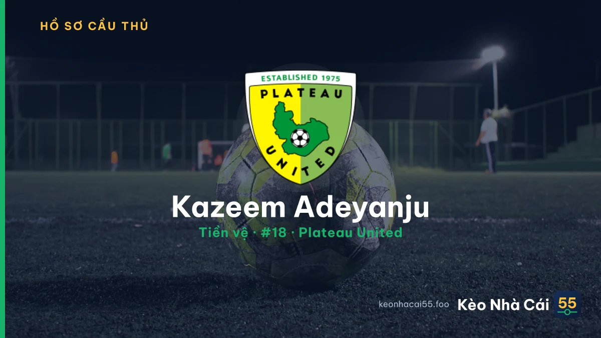 Kazeem Adeyanju — Plateau United