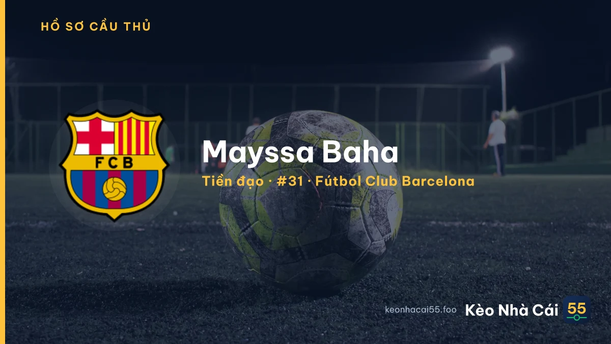 Mayssa Baha — Fútbol Club Barcelona