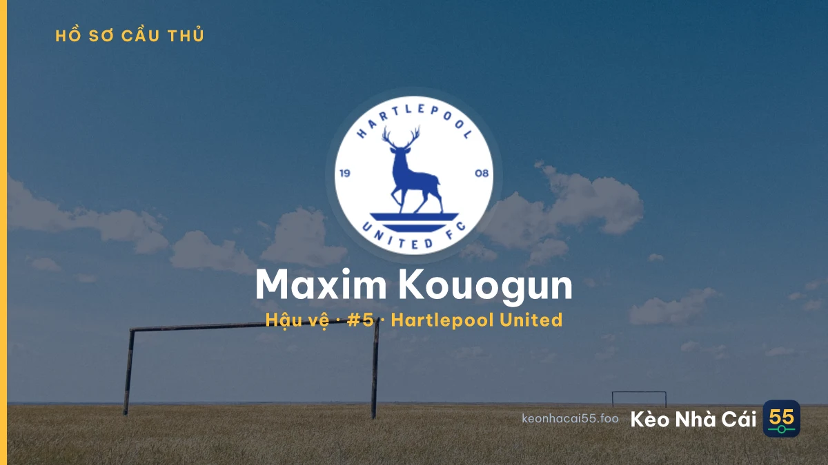 Maxim Kouogun — Hartlepool United