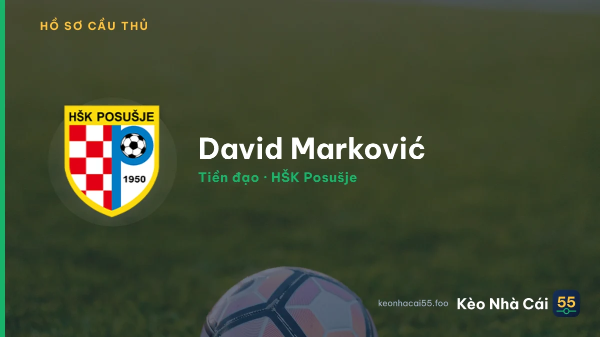 David Marković — HŠK Posušje