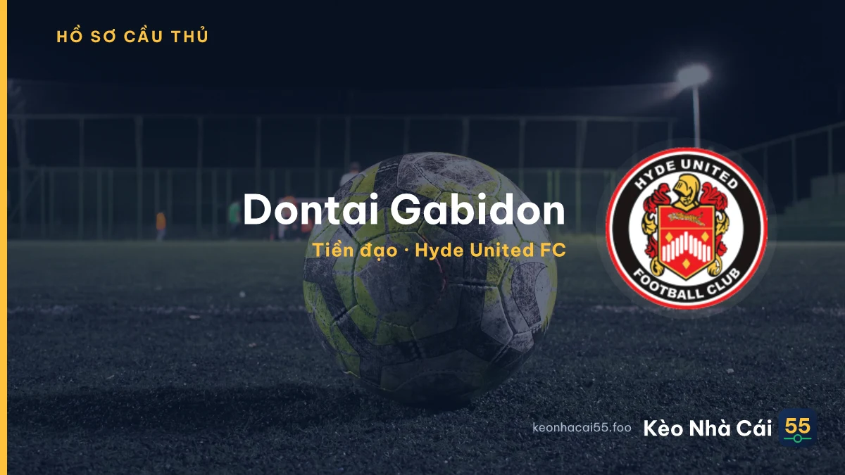 Dontai Gabidon — Hyde United FC