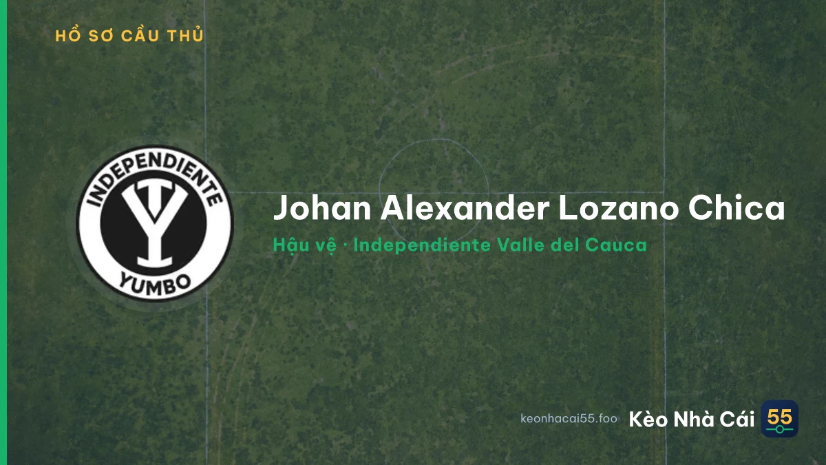 Johan Alexander Lozano Chica — Independiente Valle del Cauca