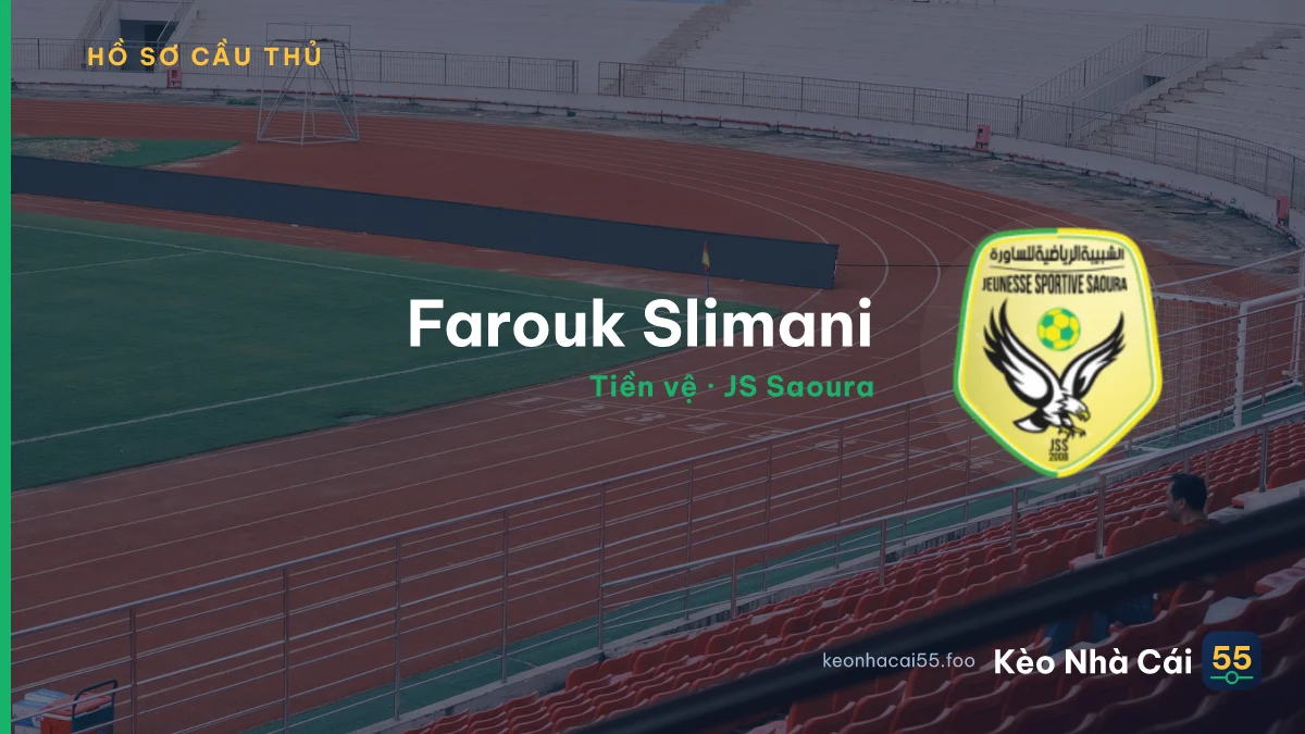 Farouk Slimani — JS Saoura