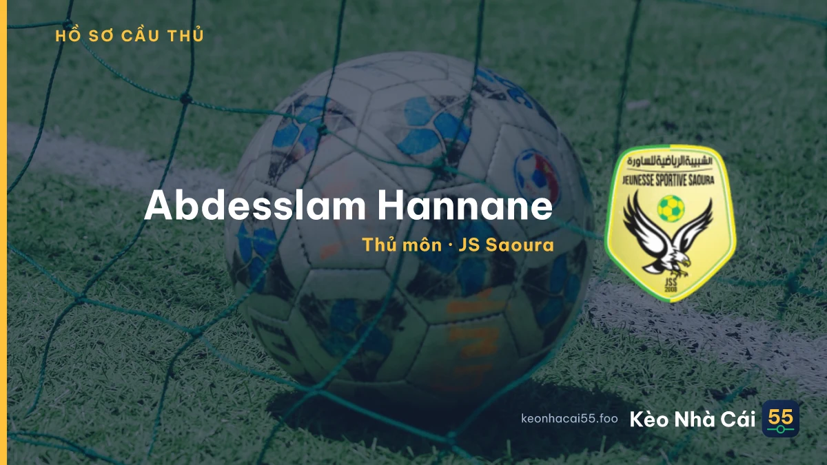 Abdesslam Hannane — JS Saoura