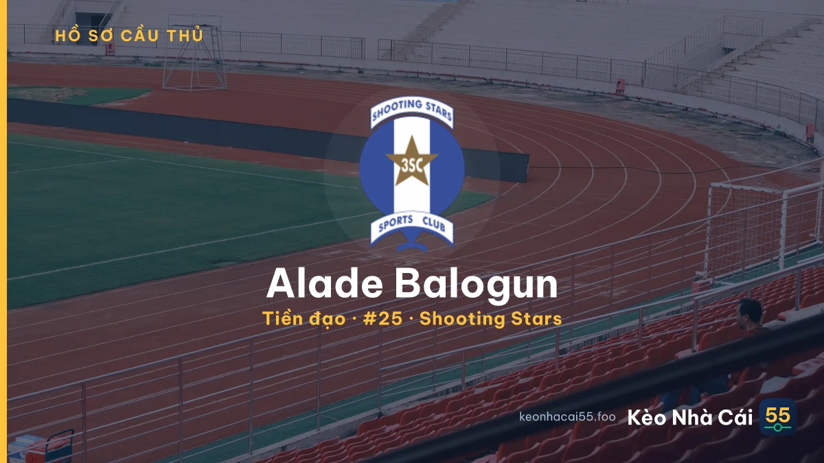 Alade Balogun — Shooting Stars