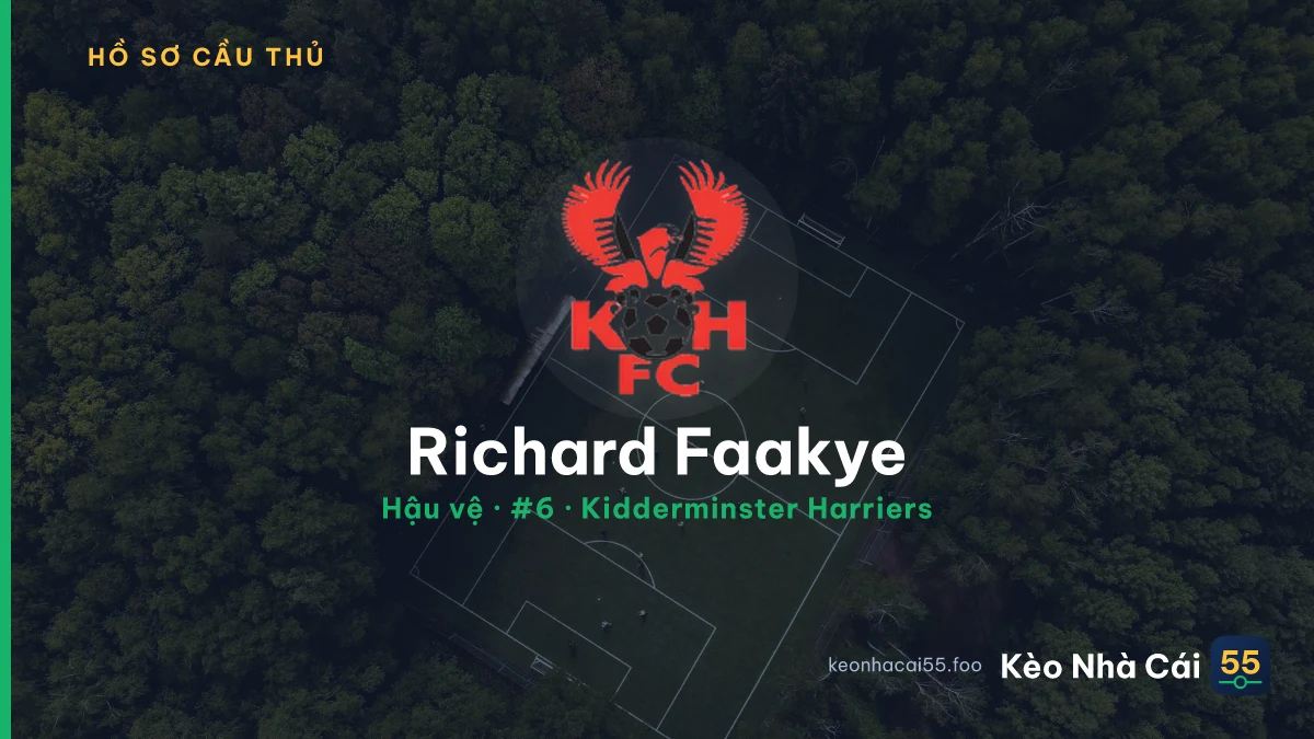 Richard Faakye — Kidderminster Harriers