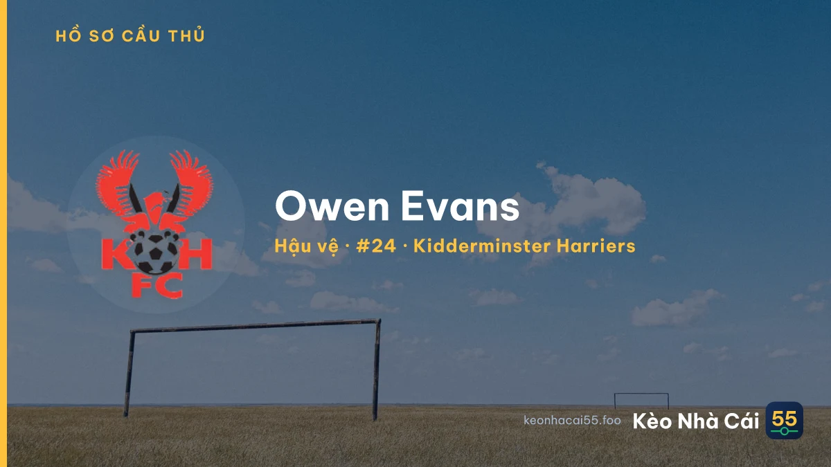 Owen Evans — Kidderminster Harriers