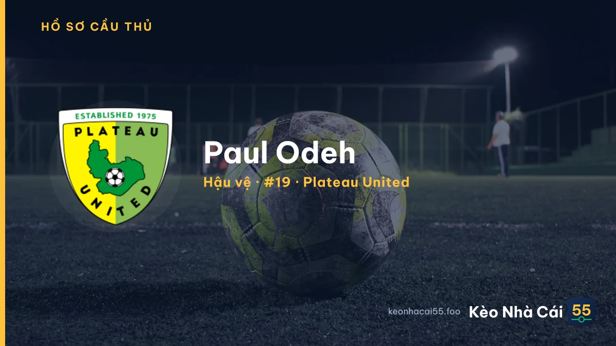 Paul Odeh — Plateau United