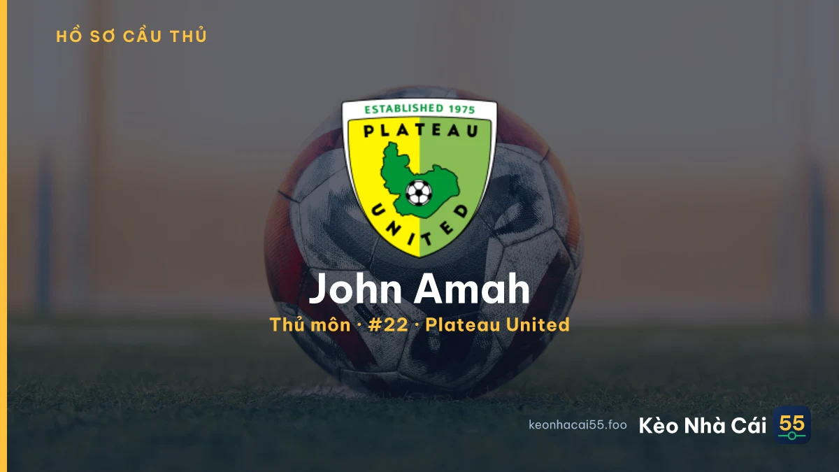 John Amah — Plateau United