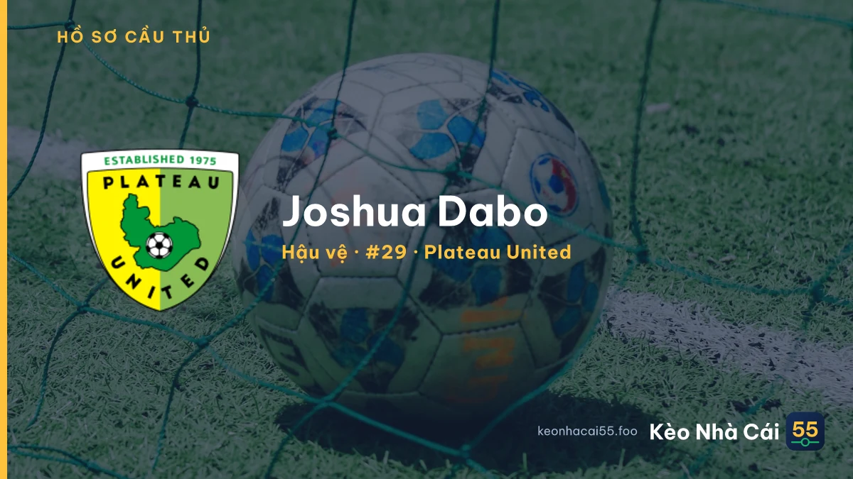 Joshua Dabo — Plateau United