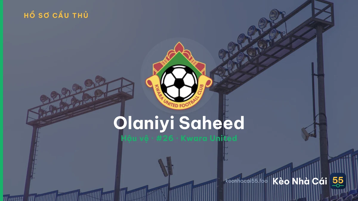 Olaniyi Saheed — Kwara United