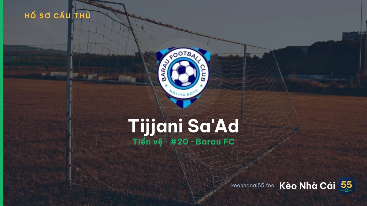 Tijjani Sa'Ad — Barau FC