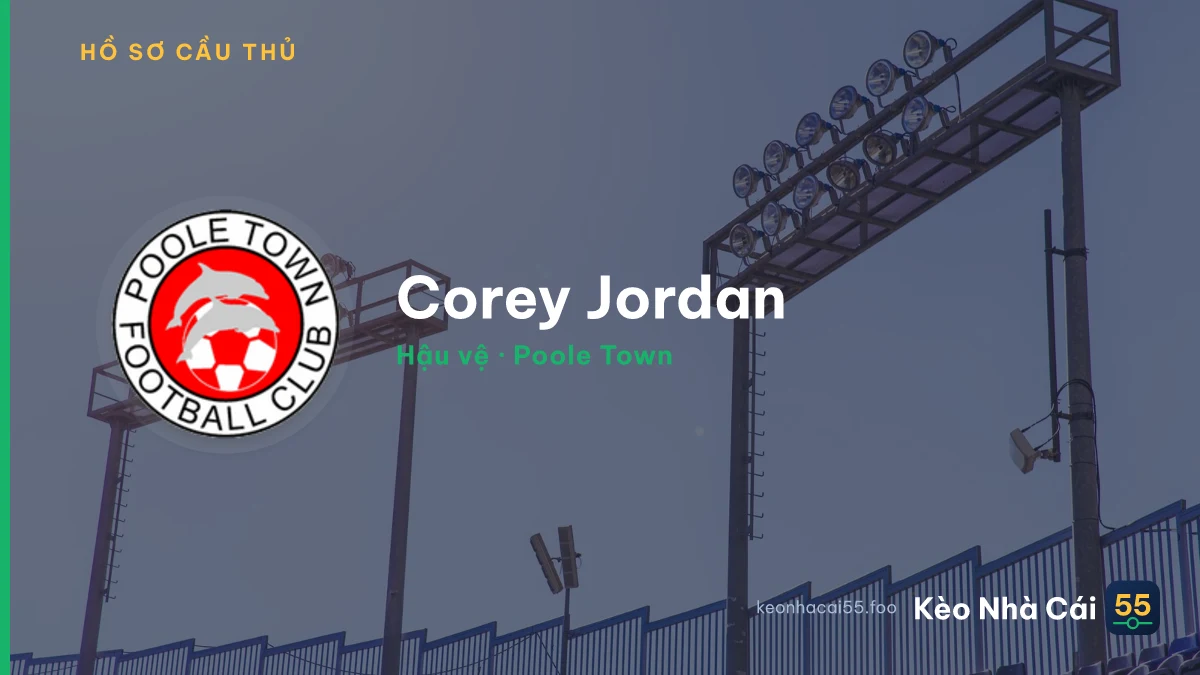 Corey Jordan — Poole Town