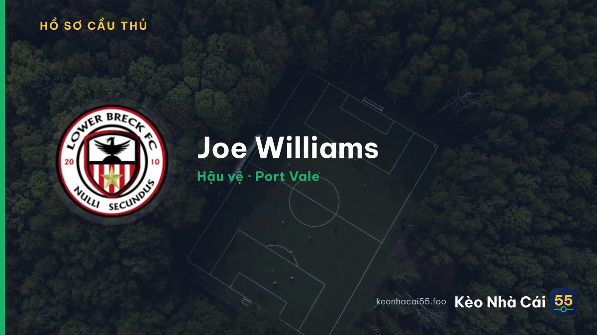Joe Williams — Port Vale