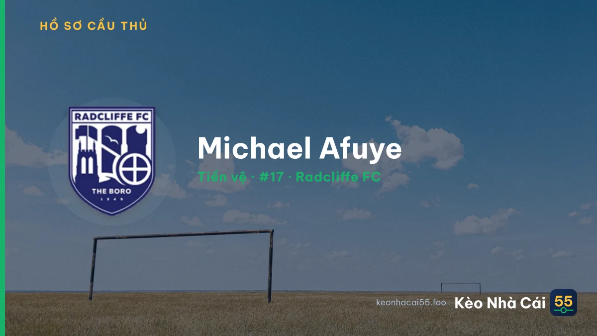 Michael Afuye — Radcliffe FC