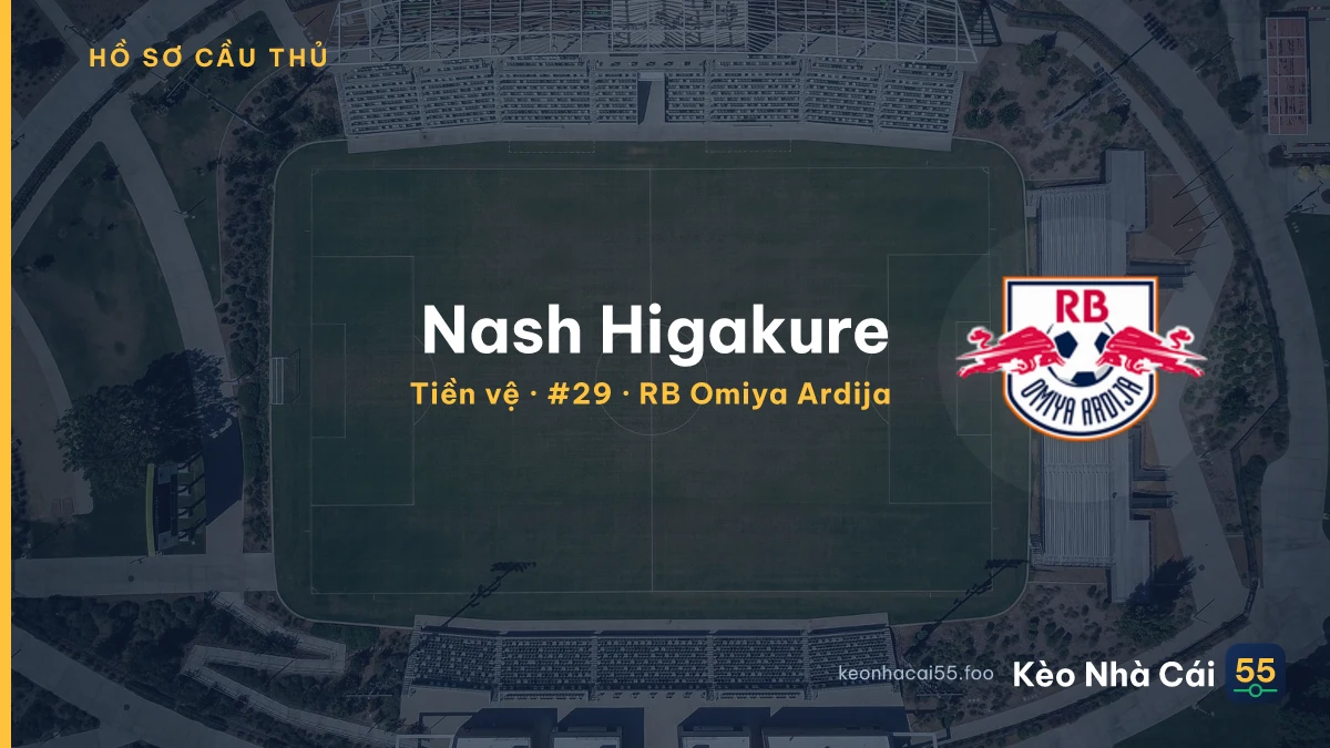 Nash Higakure — RB Omiya Ardija