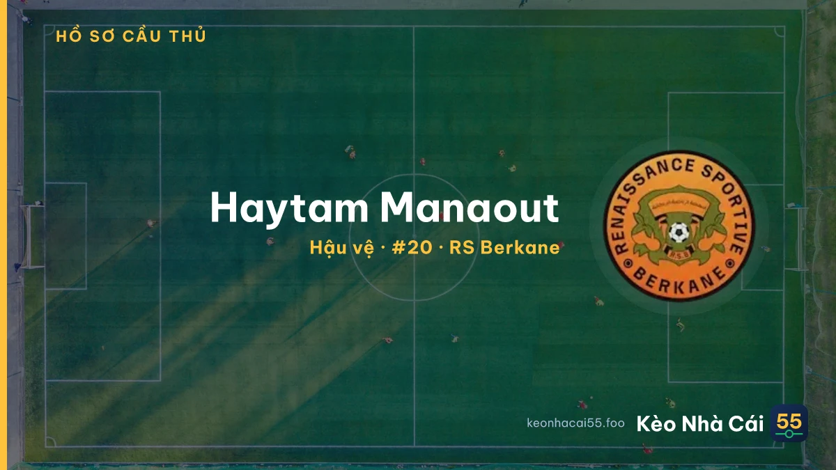 Haytam Manaout — RS Berkane