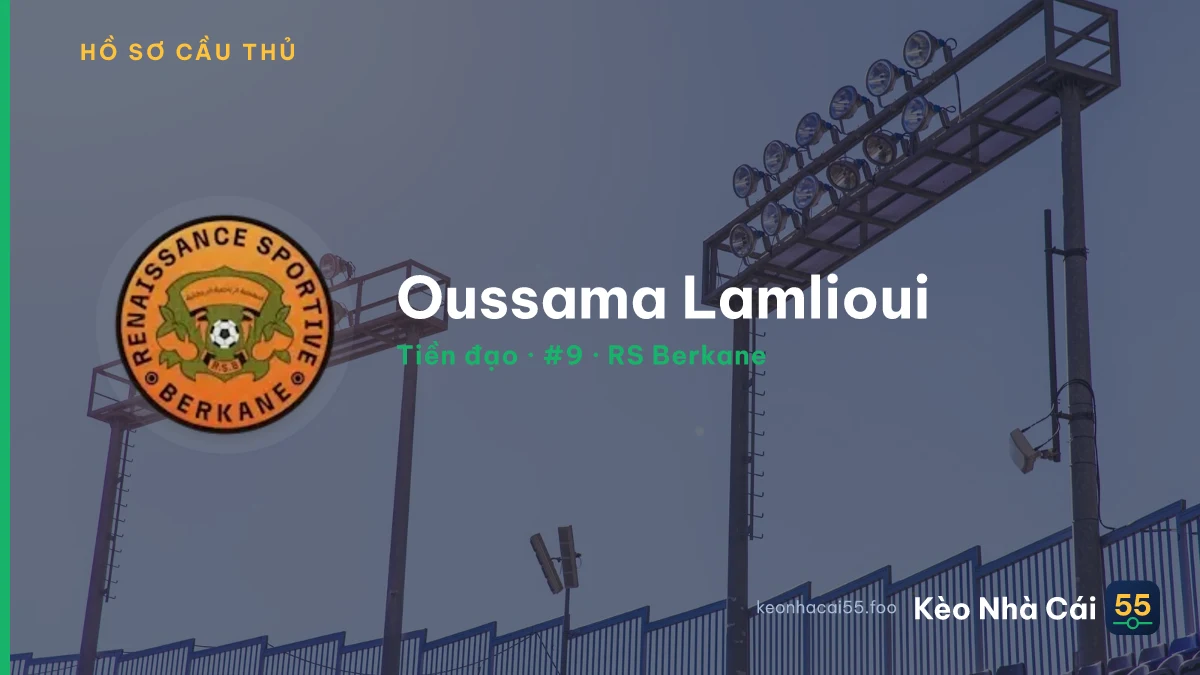 Oussama Lamlioui — RS Berkane