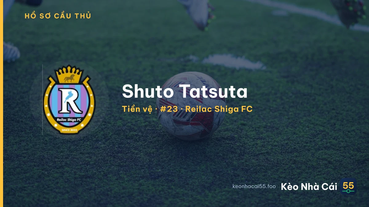 Shuto Tatsuta — Reilac Shiga FC
