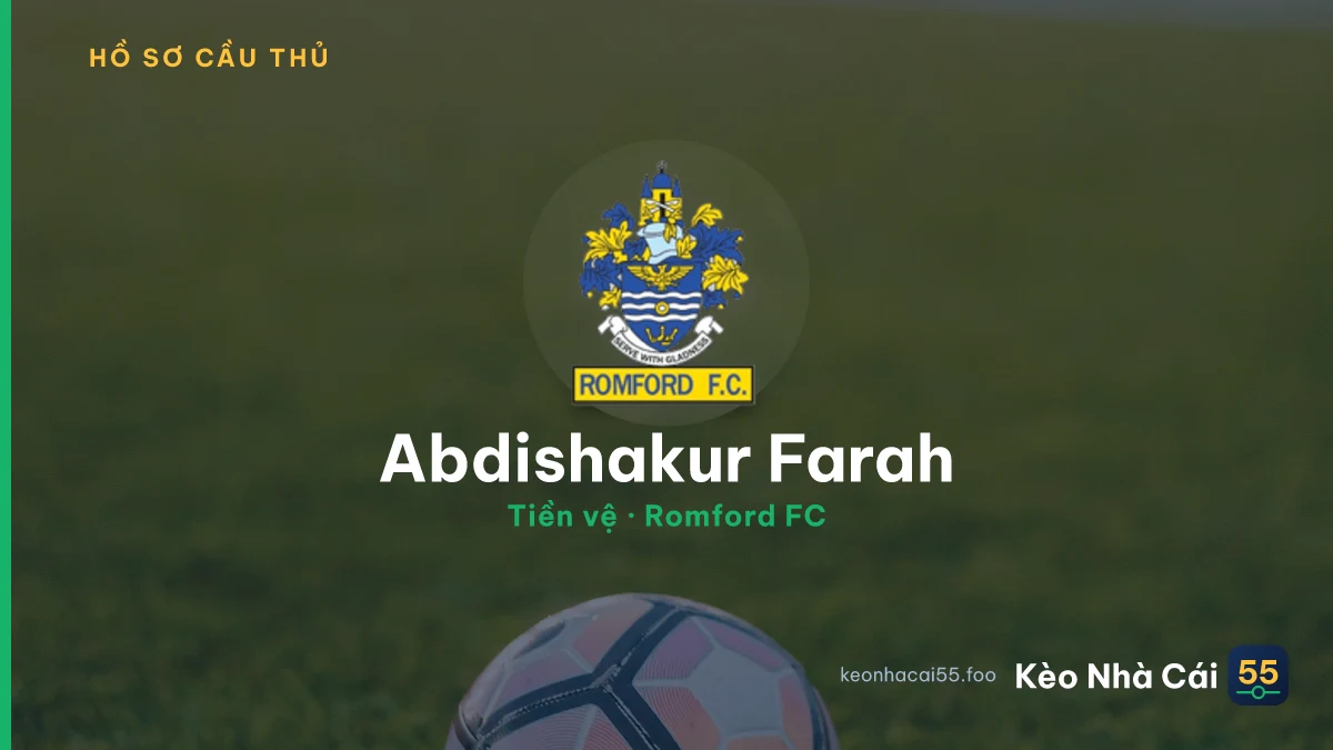 Abdishakur Farah — Romford FC