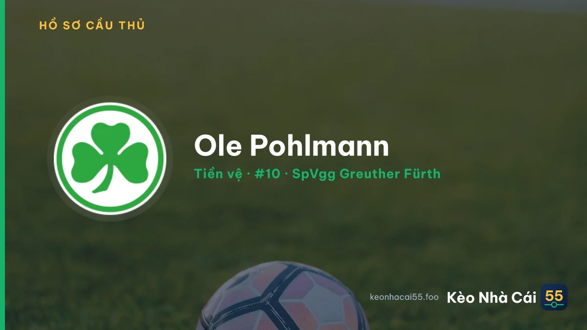 Ole Pohlmann — SpVgg Greuther Fürth
