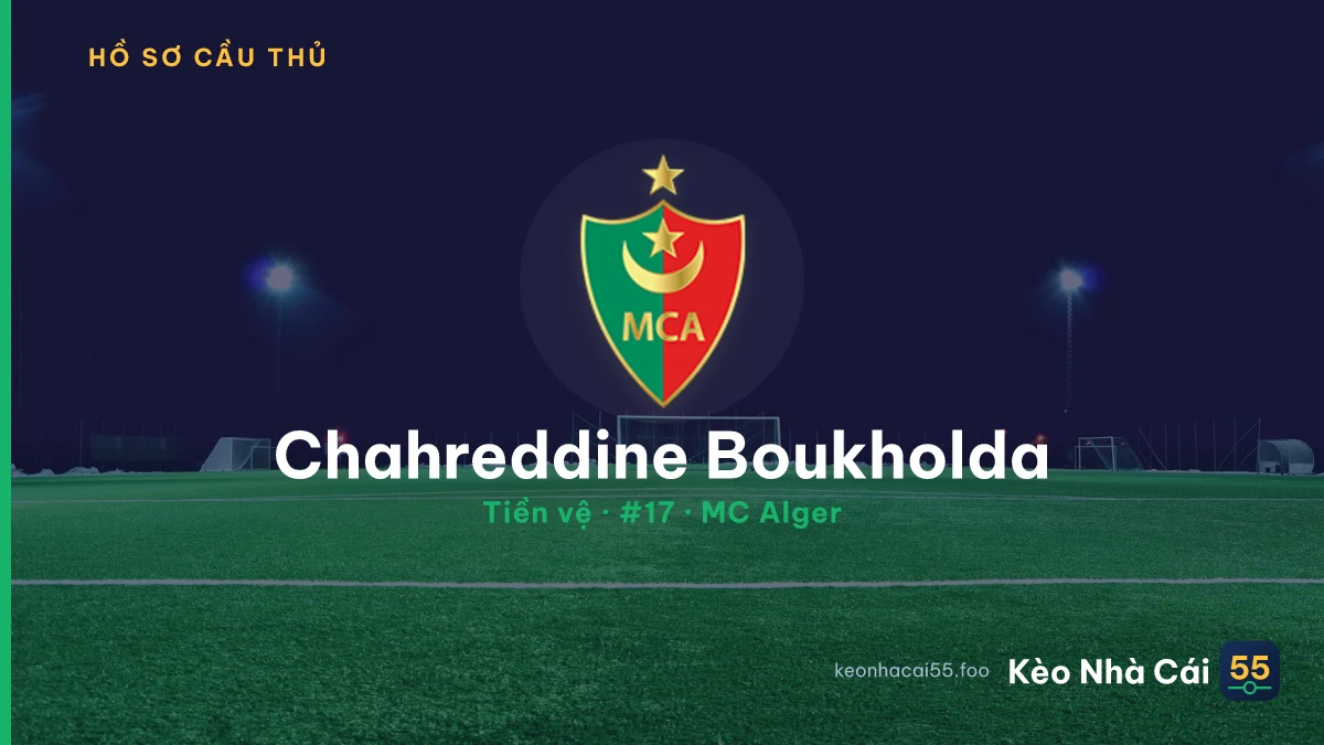 Chahreddine Boukholda — MC Alger
