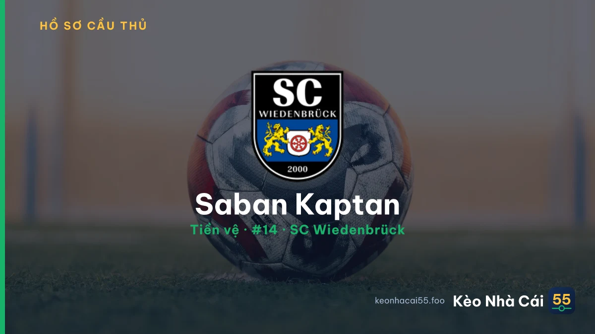 Saban Kaptan — SC Wiedenbrück