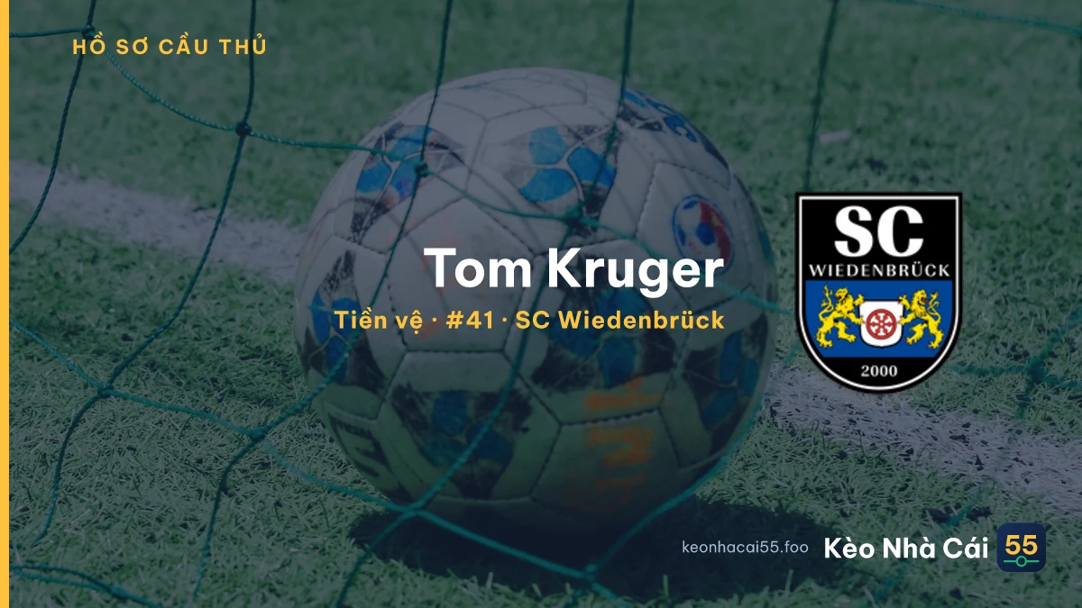 Tom Kruger — SC Wiedenbrück