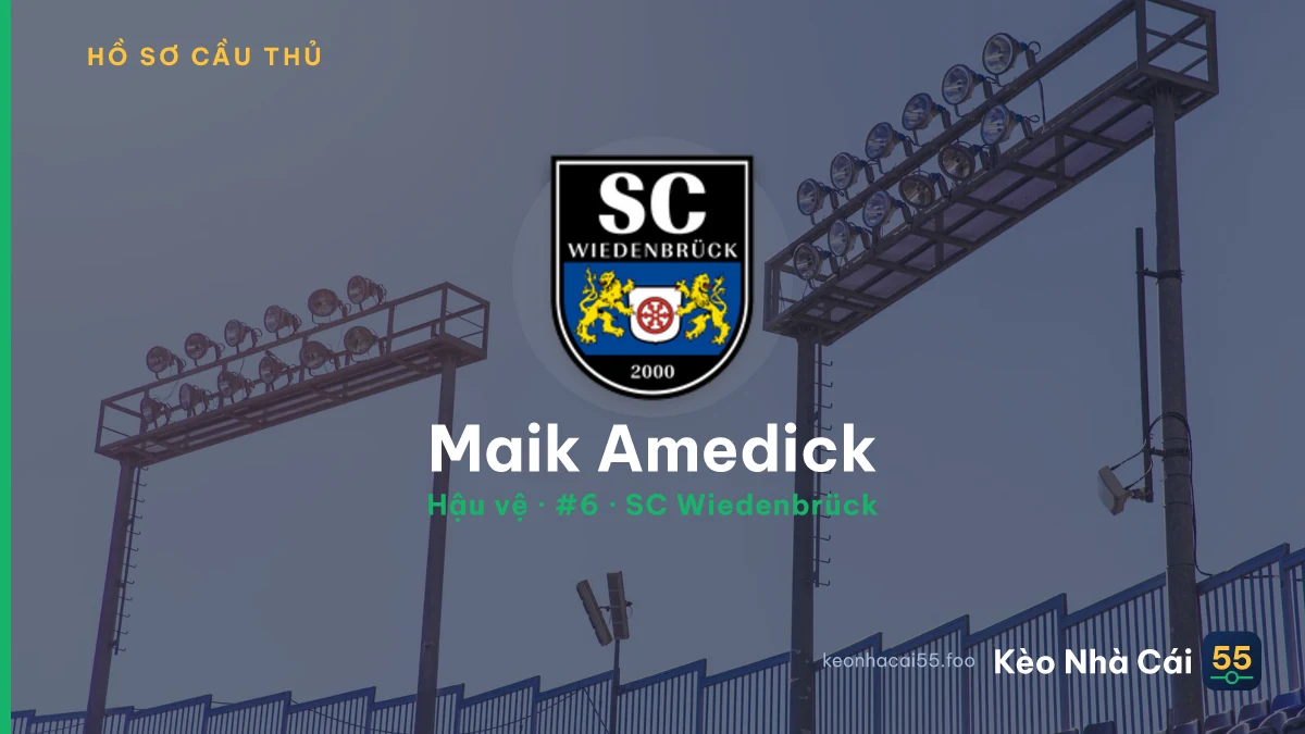 Maik Amedick — SC Wiedenbrück